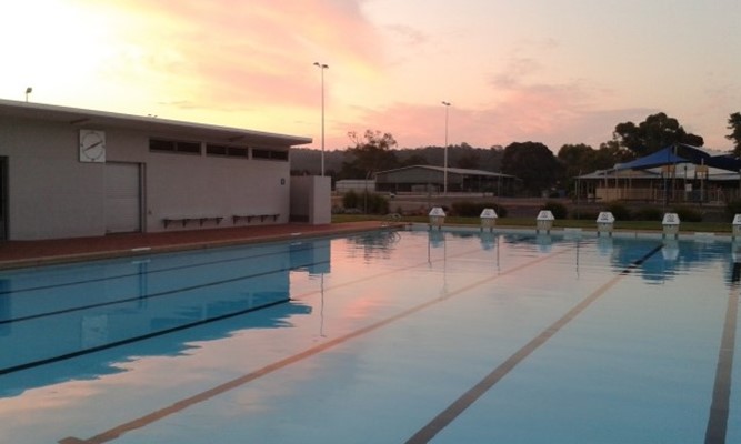 Miscellaneous - Pool at Sunset