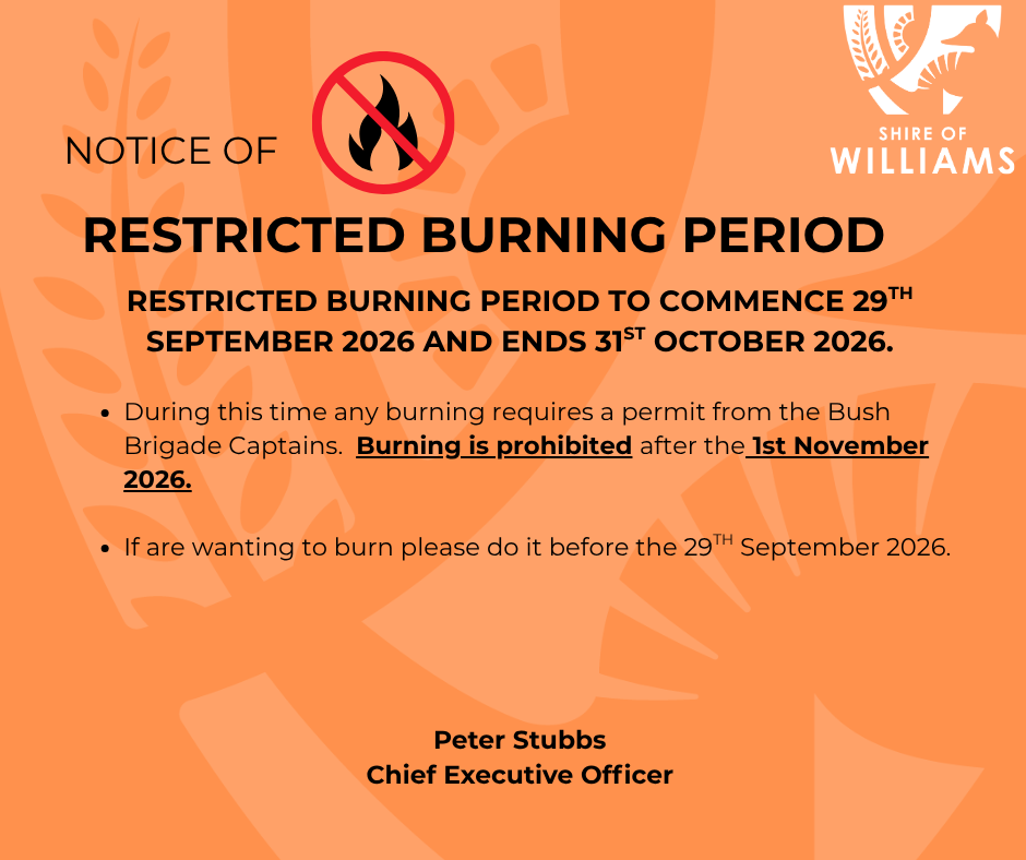 Restricted Burning Period