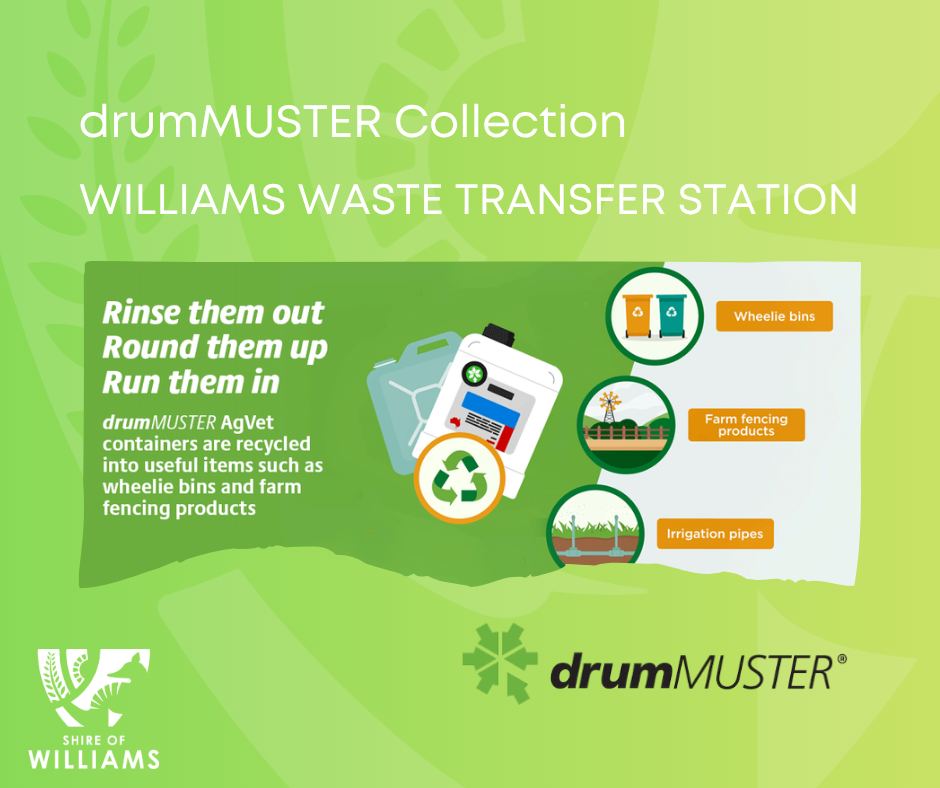 drumMUSTER coming to Williams