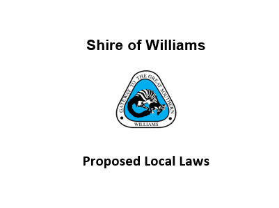 Proposed Local Laws